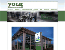 Tablet Screenshot of landtechnik-volk.de